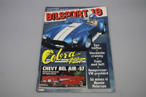 Bilsport Nr 19 1988