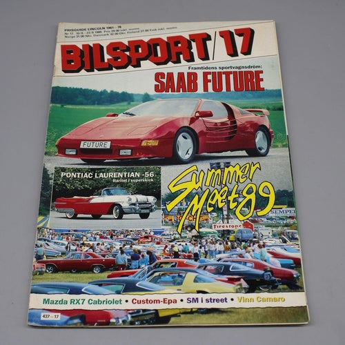 Bilsport Nr 17 1989