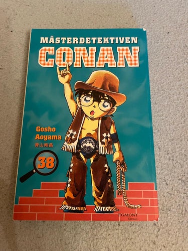 Mästerdetektiven Conan vol 38 - svenska manga anime shonen deckare spänning