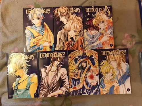 Demon Diary vol 1-7 - svenska komplett manga anime manhwa