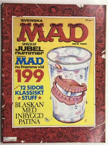 MAD - 1982:8 VF-NM