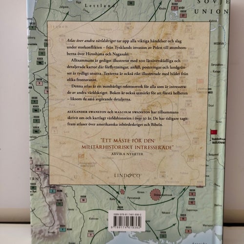Atlas över andra världskriget av Alexander Swanston och Malcolm Swanston, 2004