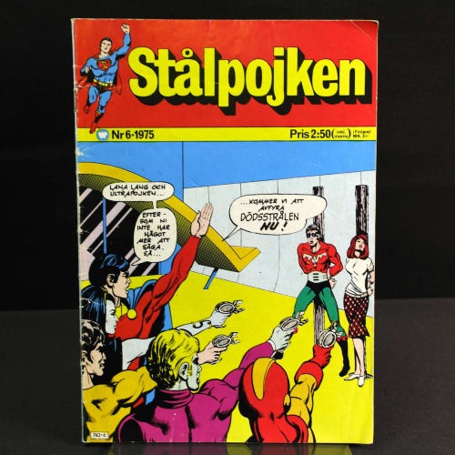 Stålpojken - 1975 - NR 6 - Den farlige superhjälten