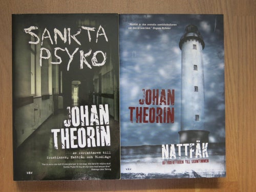 Johan Theorin - 2 böcker .