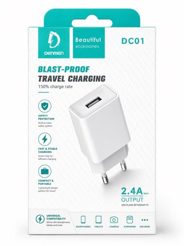USB-väggladdare 2.4A