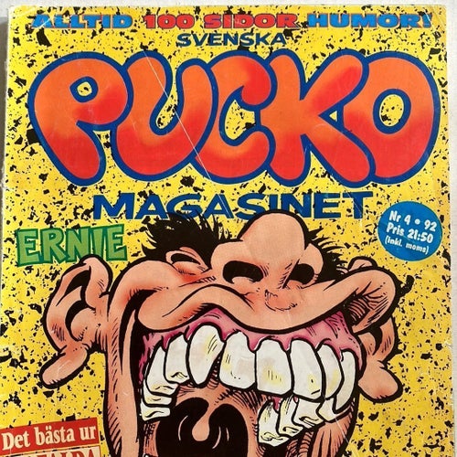 Pucko Magasinet Nr 4 1992