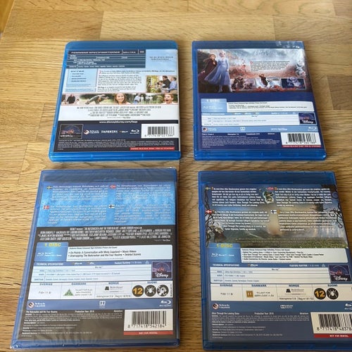 Disney filmer blu-ray