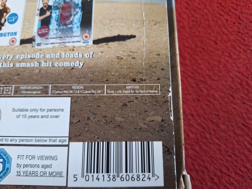 AN IDIOT ABROAD SERIES 1 & 2 BOX DVD