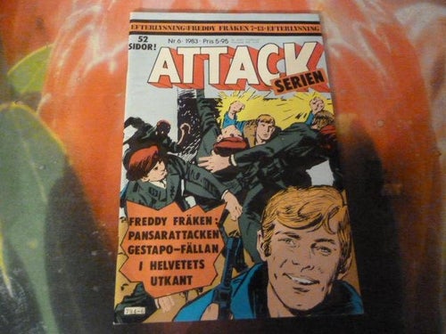 ATTACK SERIEN, NR 6-1983, TIDNING