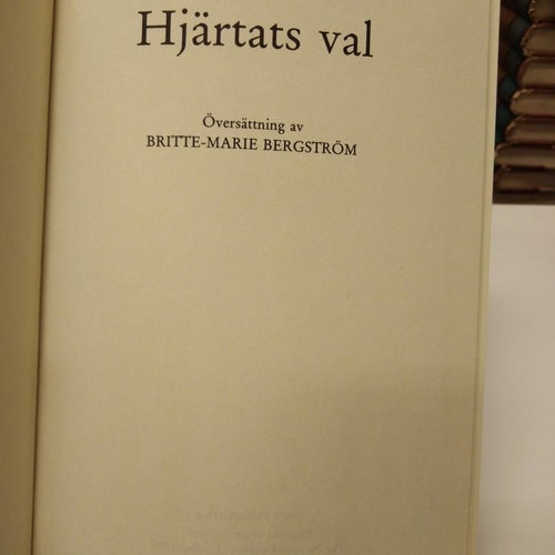 Hjärtats val - Catherine Cookson. bok, inbunden. Very Fine