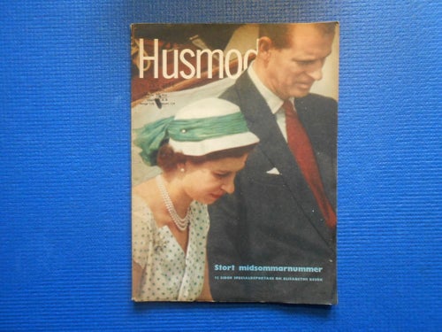 Husmodern 25 1956 Drottning Elisabeth Flahultarn Sven Ingemarson