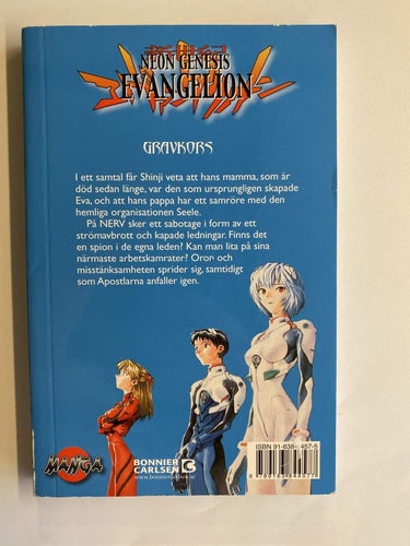 Neon Genesis - Gravkors - Evangelion - Manga