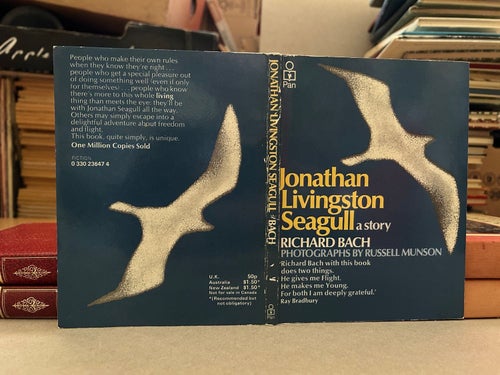 Jonathan Livingstone Seagull A Story by Richard Bach, bok, Very Fine plus