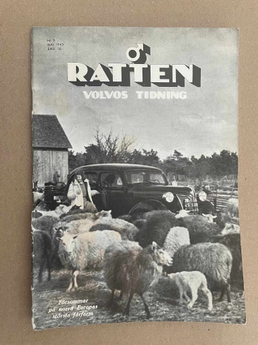 VOLVO Tidning Ratten 1945 Nr. 5