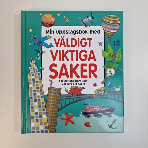 Min uppslagsbok med VÄLDIGT VIKTIGA SAKER