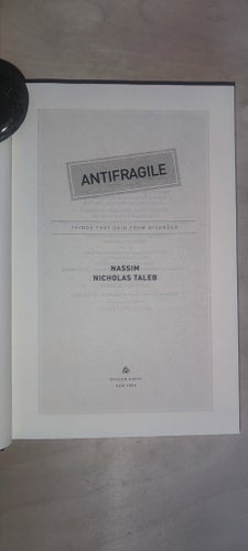 Antifragile av Nassim Nicholas Taleb, 2012