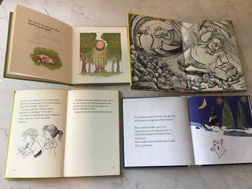 De två sönerna, Kalle Stropp och Grodan Boll , Laban o Frans på sommarlov