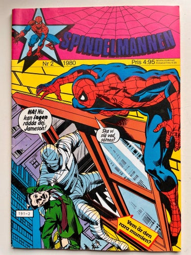 Spindelmannen Nr 2 1980