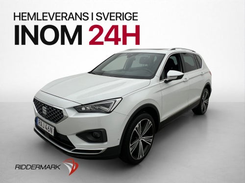 SEAT Tarraco 2.0 TDI 190hk 4Drive Pano Värmare 360° Beats