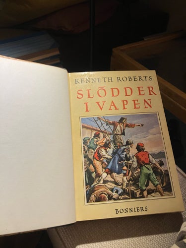 Bokpaket 5 st - Äventyr, lyrik & populärvetenskap (Kenneth Roberts m.fl.)