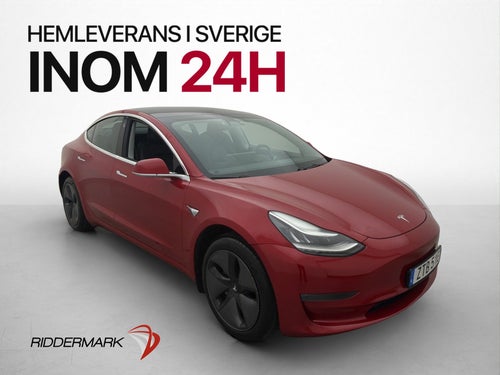 Tesla Model 3 Standard Range Plus Panorama Kamera Svensksåld