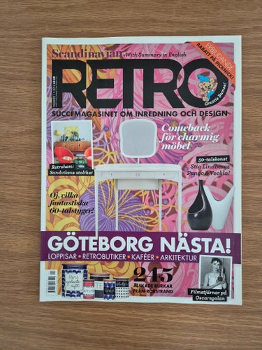 Tidningar Retro Scandinavian 2016 nr 1-6