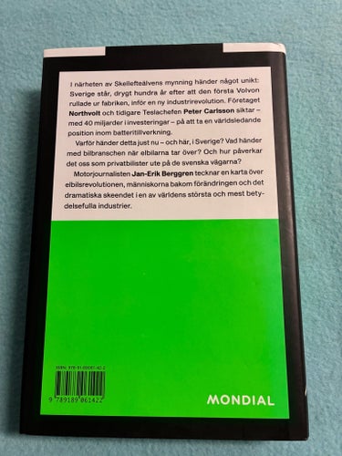 Batterirevolutionen. Northvolt och den nha svenska… - Jan-Erik Berggren