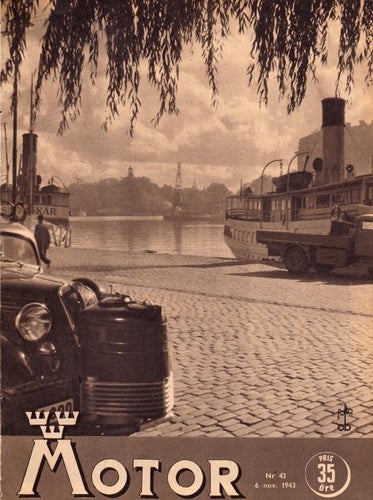 Motor 1943-43 MC Tvååker TT.U-Båt.Strömstad.Uppsala.Lådbil