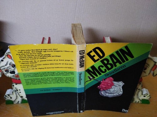 Svindlaren Ed McBain. Bok. lässkick