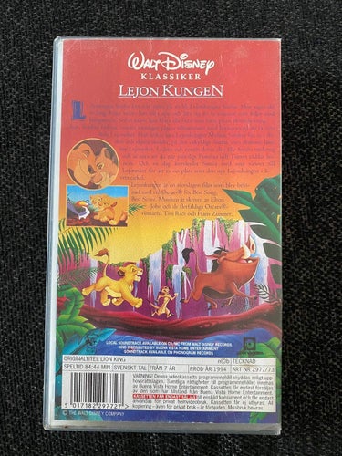 Disney - Lejonkungen - VHS