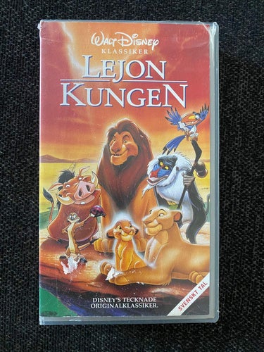 Disney - Lejonkungen - VHS