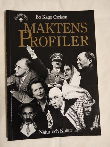 Maktens profiler av Bo Kage Carlson, bok. Very Fine