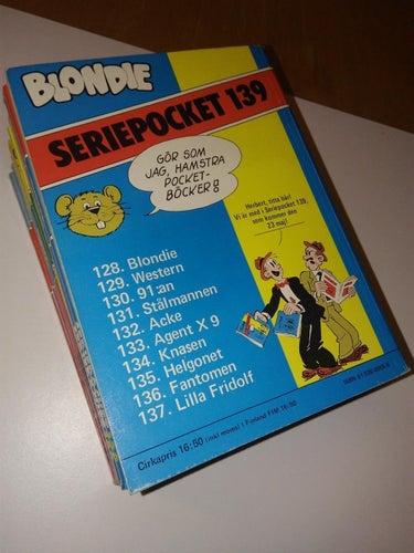 Seriepocket Buster 138. Very Good Plus