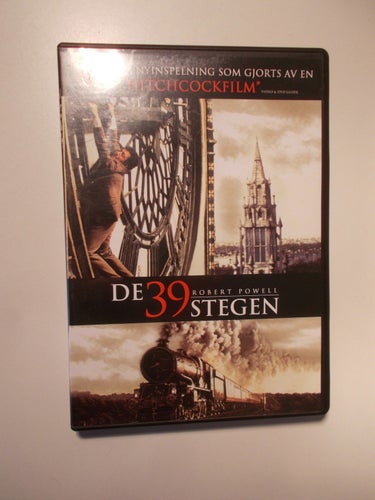 DE 39 STEGEN (1978) Svensk DVD