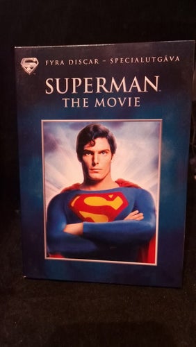 Superman 1-4 - Deluxe editions (DVD) Christopher Reeve - OOP/Utgången