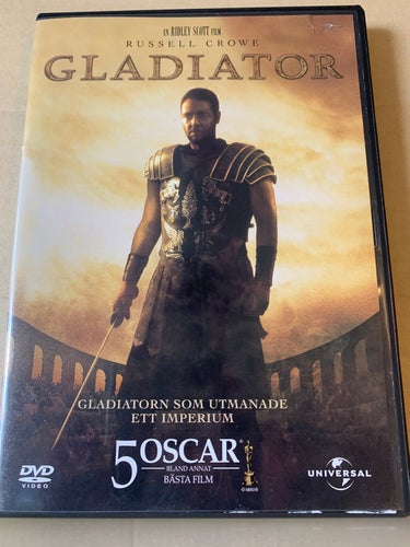 Gladiator, dvd