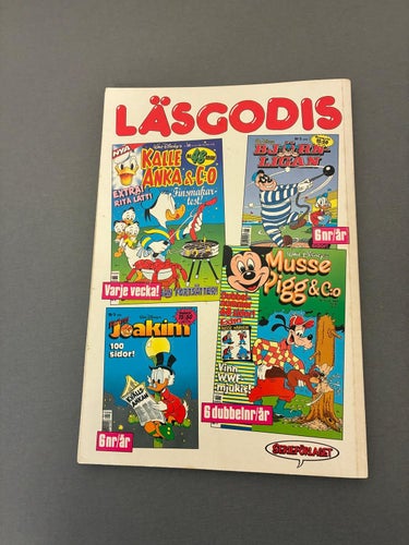 Duck tales nr 1 1993 Disney's TV-serier Piff och Puff Räddningspatrullen