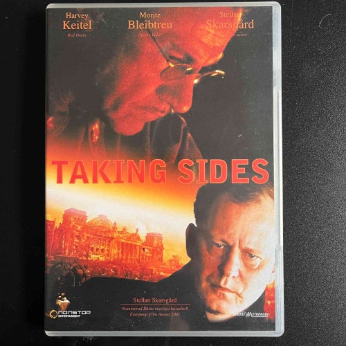 TAKING SIDES. DVD DRAMA -01. HARVEY KEITEL, STELLAN SKARSGÅRD.