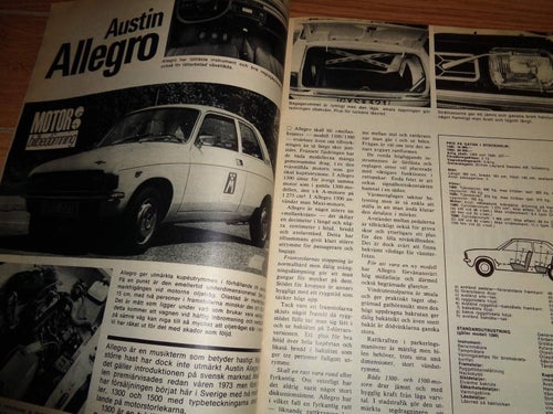 Motor nr16 1973 Lancia Beta, Austin Allegro