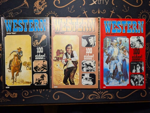 3 st Western serier från 1977 och 1978
