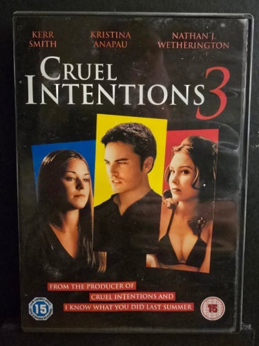Cruel Intentions 3 DVD