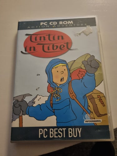 Tintin in Tibet PC CD ROM