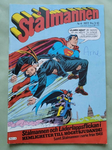 Stålmannen nr 4 från 1977
