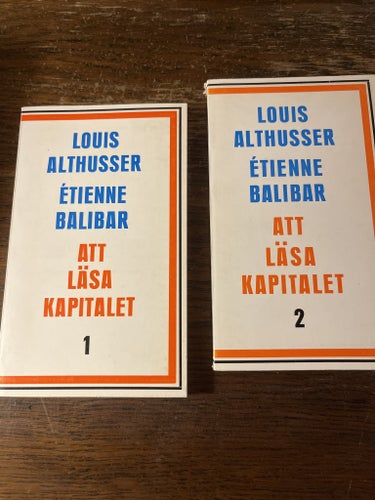 Att läsa Kapitalet av Louis Althusser och Étienne Balibar, 1970