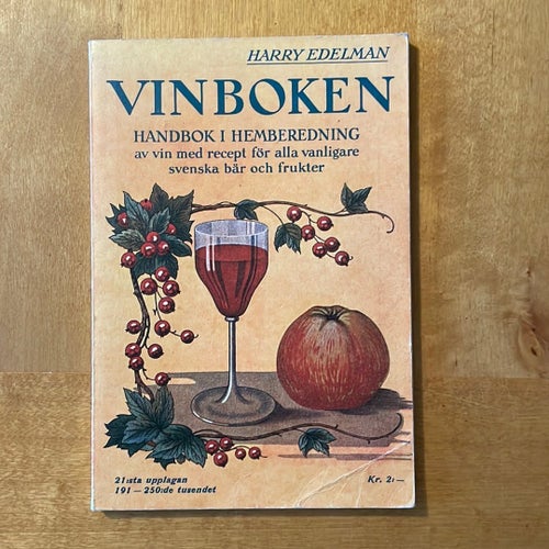 Vinboken av Harry Edelman