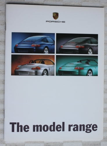 Porsche modellprogram 1999