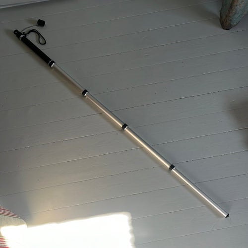 Enbensstativ, Japan, Monopod, 1960-tal, utfällbart retro stativ kamerastativ