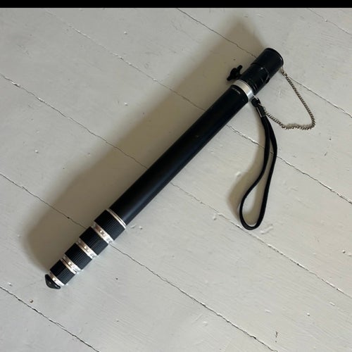 Enbensstativ, Japan, Monopod, 1960-tal, utfällbart retro stativ kamerastativ