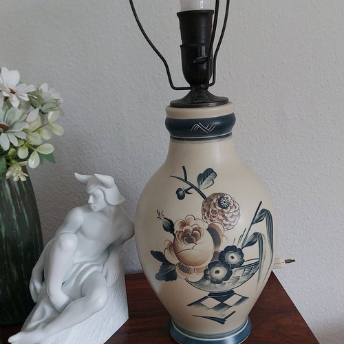 Antik Royal Copenhagen lampa