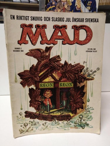 Svenska Mad 1960 nr 2. Very Good plus